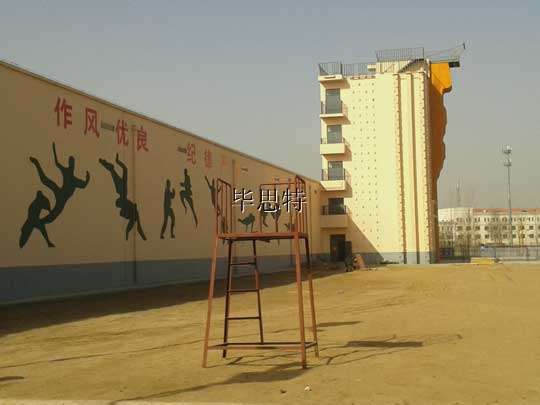 濱州武警支隊(duì)100米8靶道立倒靶射擊靶場(chǎng)