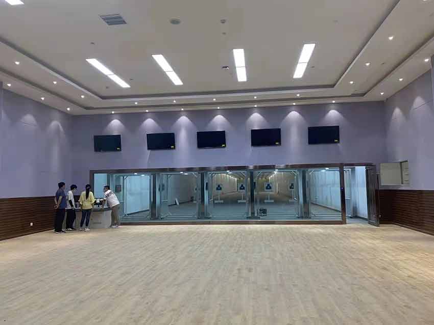 酒泉市人民防空綜合訓(xùn)練基地（市體育館）地下靶場項目檢測驗收